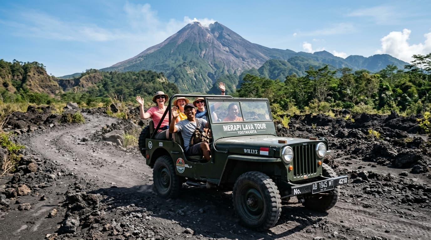 Jip Lava Tour Merapi - Wisata Merapi